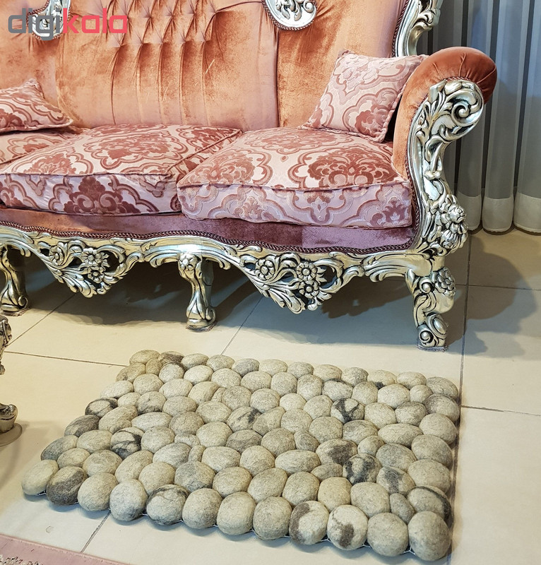 نمد فرش طرح سنگواره مدل 5080 نمد فرش طرح سنگواره مدل 5080