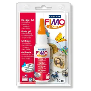 Fimo Staedtler Liquid Super Transparent Modeling Fluido Gel 50 ml