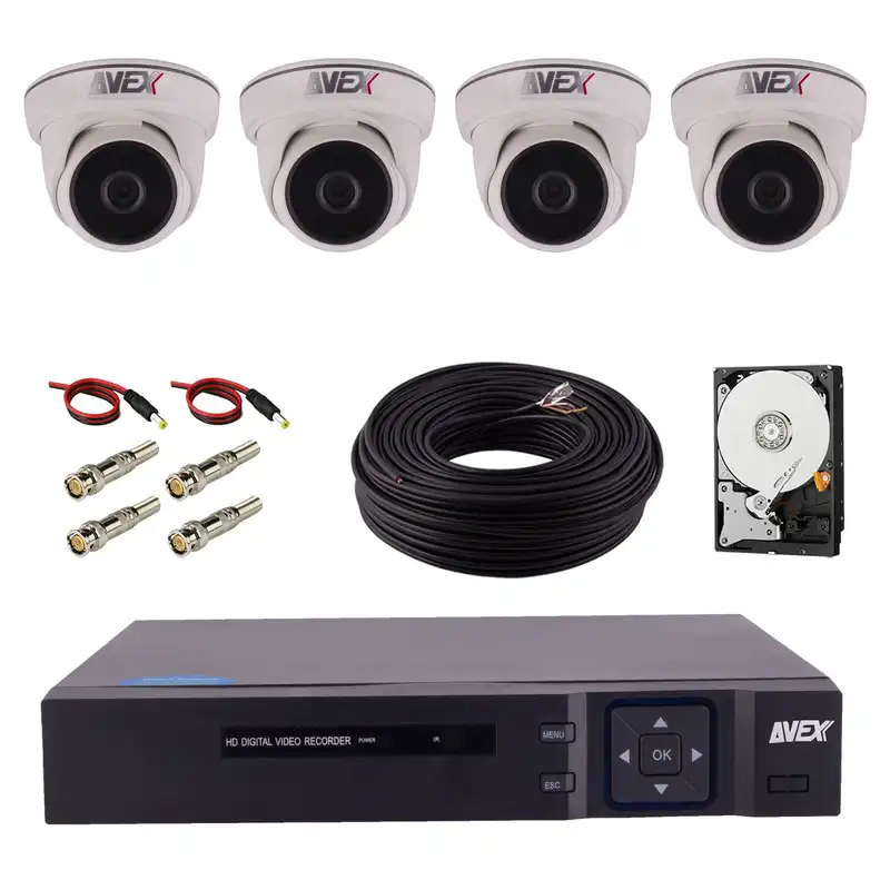 سیستم امنیتی مداربسته اوکث مدل AV-4000-4D