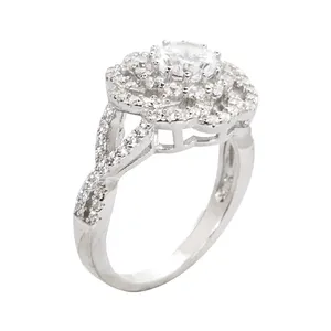 انگشتر نقره زنانه شهر جواهر کد SJ-STR007