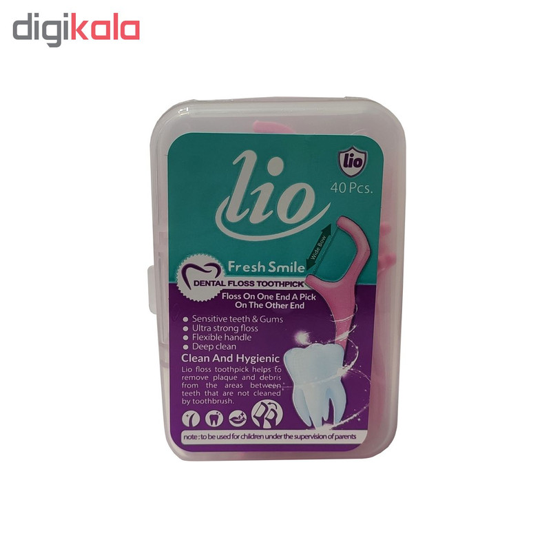 نخ دندان لیو کد 021 بسته 40 عددی