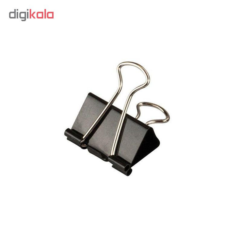 گیره کاغذ سی بی اس مدل JM 132 سایز 32 میلی متر بسته 12 عددی