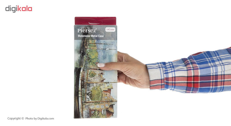 آبرنگ 18 رنگ پییرسز کد 024