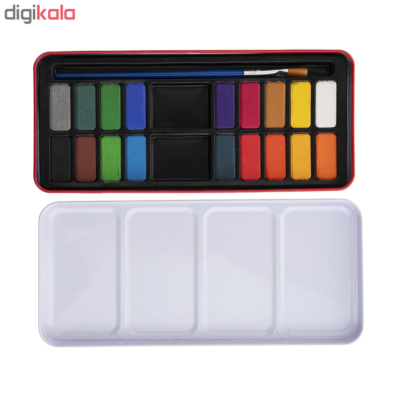 آبرنگ 18 رنگ پییرسز کد 024