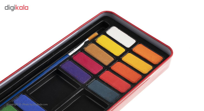 آبرنگ 18 رنگ پییرسز کد 024