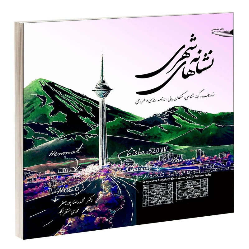 کتاب نشانه های شهری اثر پروفسور محمدرضا پورجعفر و دکتر مهدی منتظرالحجه انتشارات طحان