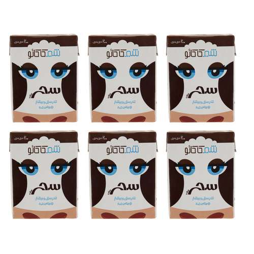 شیرکاکائو سحر حجم 200 میلی لیتر بسته 6 عددی