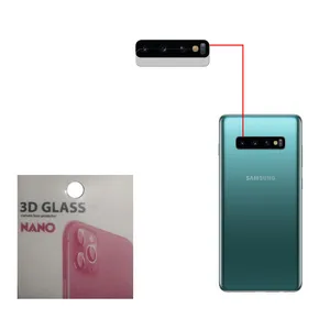 محافظ لنز دوربین مدل NANO مناسب برای گوشی موبایل سامسونگ Galaxy S10