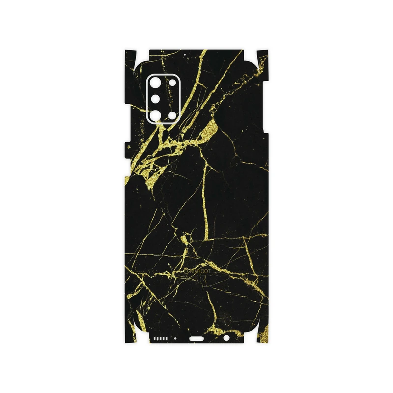 برچسب پوششی ماهوت مدل Graphite-Gold-Marble-FullSkin مناسب برای گوشی موبایل سامسونگ Galaxy A31