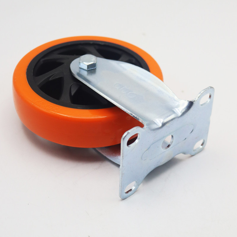 چرخ کفی‌دار آبو مدل ثابت کد YP-SABET-125*32MM