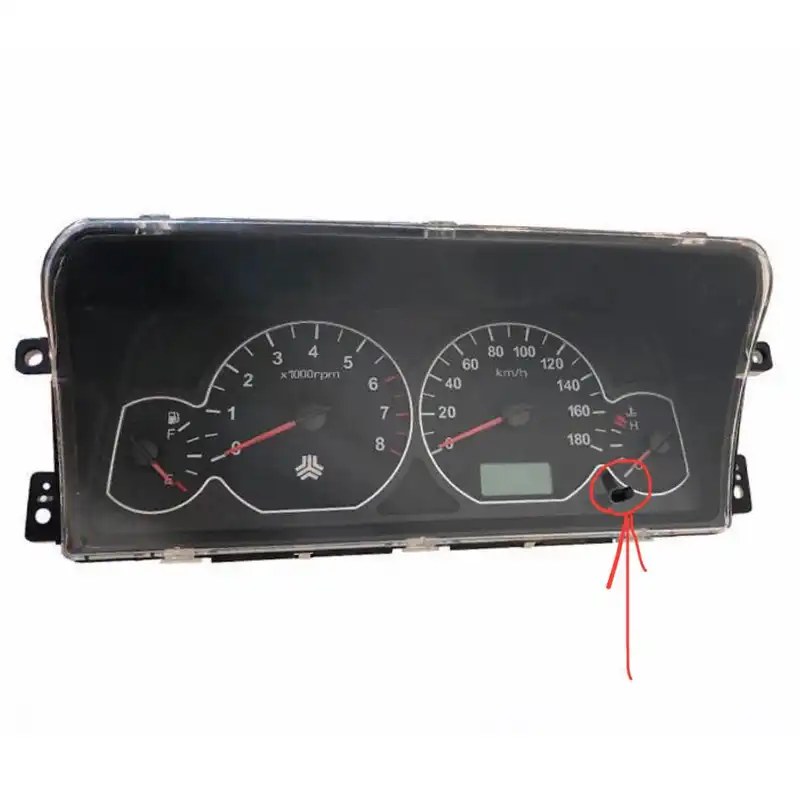 طلق صفحه کیلومتر و آمپر خودرو چیکال مدل M-24 مناسب برای پراید