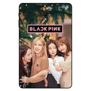 کاور مگافون طرح بلک پینک مدل 8253 مناسب برای تبلت سامسونگ Galaxy Tab A 10.5 2018 T590 / T595 