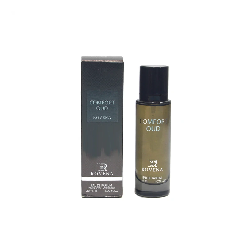 عطر جیبی مردانه روونا مدل کامفورت عود حجم 30 میلی لیتر