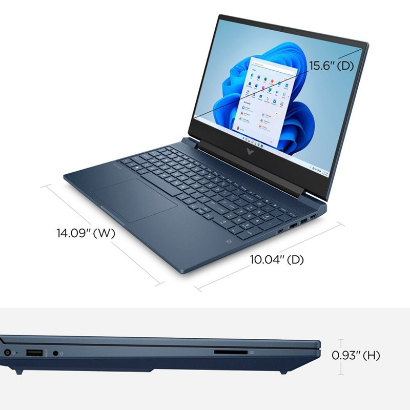 لپ تاپ 15.6 اینچی اچ پی مدل Victus 15t FA1093dx-i5 8GB 512SSD RTX3050 لپ تاپ 15.6 اینچی اچ پی مدل Victus 15t FA1093dx-i5 8GB 512SSD RTX3050