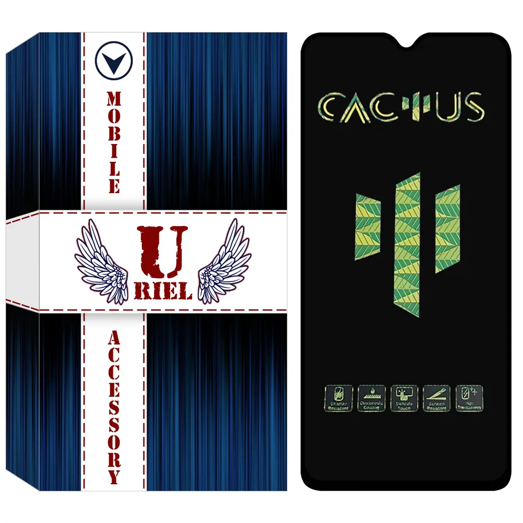 محافظ صفحه نمایش یوریل مدل Cactus مناسب برای گوشی موبایل شیائومی Redmi Note 8