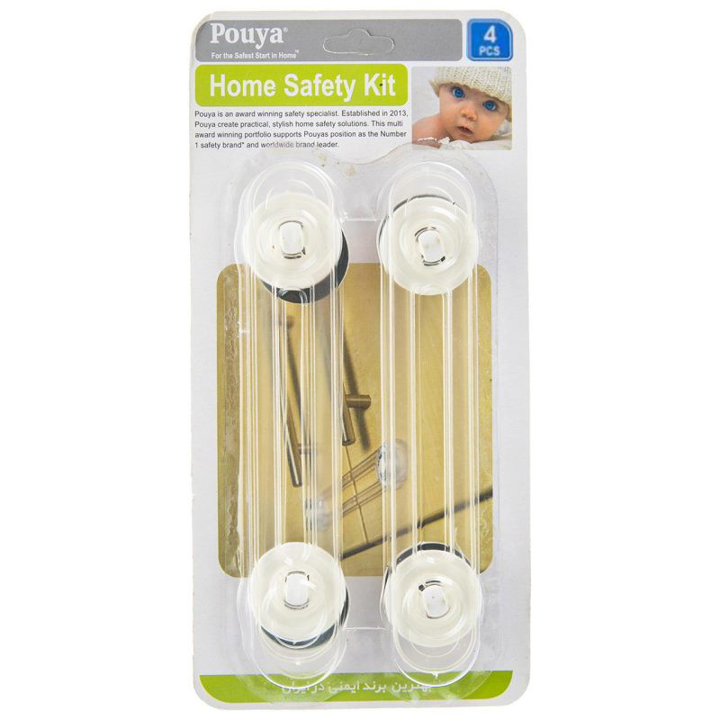 قفل درب کابینت مدل Home Safety Kit دو بسته 4 عددی
