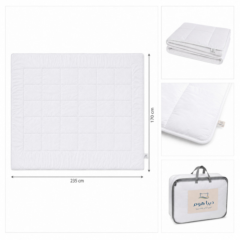 لحاف یک نفره دیباهوم مدل لایت سایز 235×170 سانتی متر