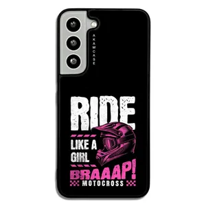 AKAM AMC-WSGS22-MOTORCYCLE-22 Cover For Samsung Galaxy S22