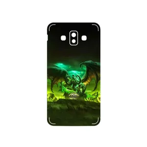 MAHOOT Warcraft Game Series Cover Sticker for Samsung Galaxy J7 Duo