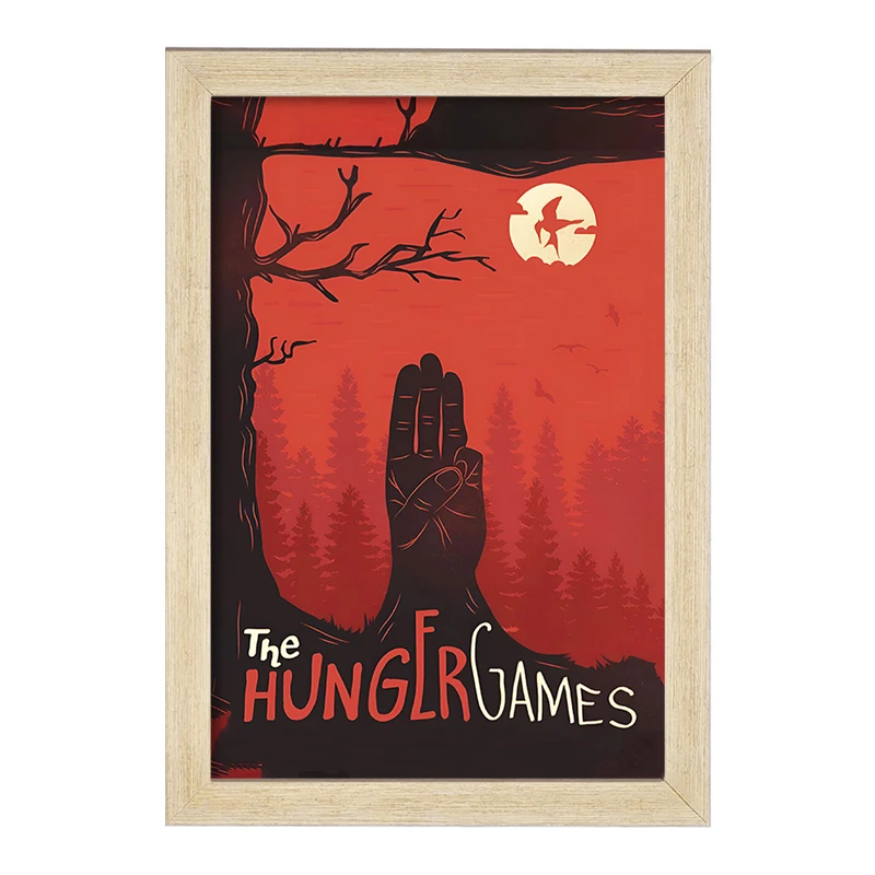 تابلو خندالو مدل بازی‌های گرسنگی کد F8658