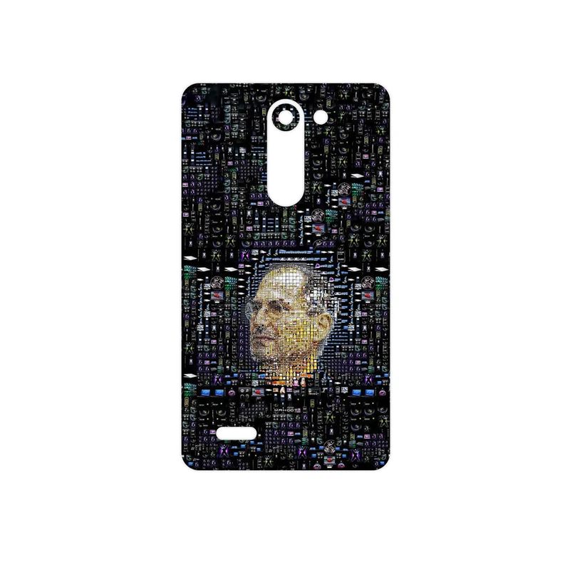 برچسب پوششی ماهوت مدل 2 Collage of Steve Jobs مناسب برای گوشی موبایل ال جی L Bello