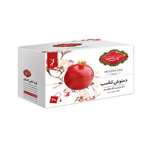 دمنوش تناسب اندام انار گلستان بسته 20 عددی 