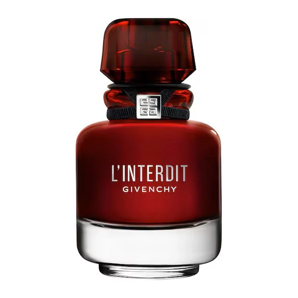 ادوپرفیوم زنانه ژیوانشی مدل LInterdit Rouge با رایحه گرم حجم 80 میلی‌لیتر