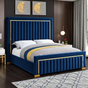 تخت خواب ملامینه دونفره مدل دنیرا سایز 160×200 سانتی‌متر