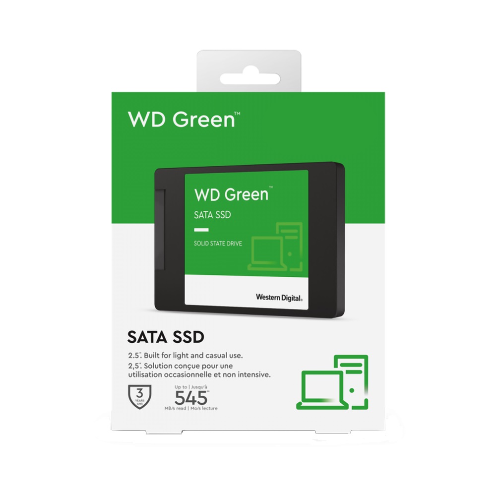 اس اس دی اینترنال وسترن دیجیتال مدل WDS240G3G0A-240GB GREEN SSD ظرفیت 240 گیگابایت