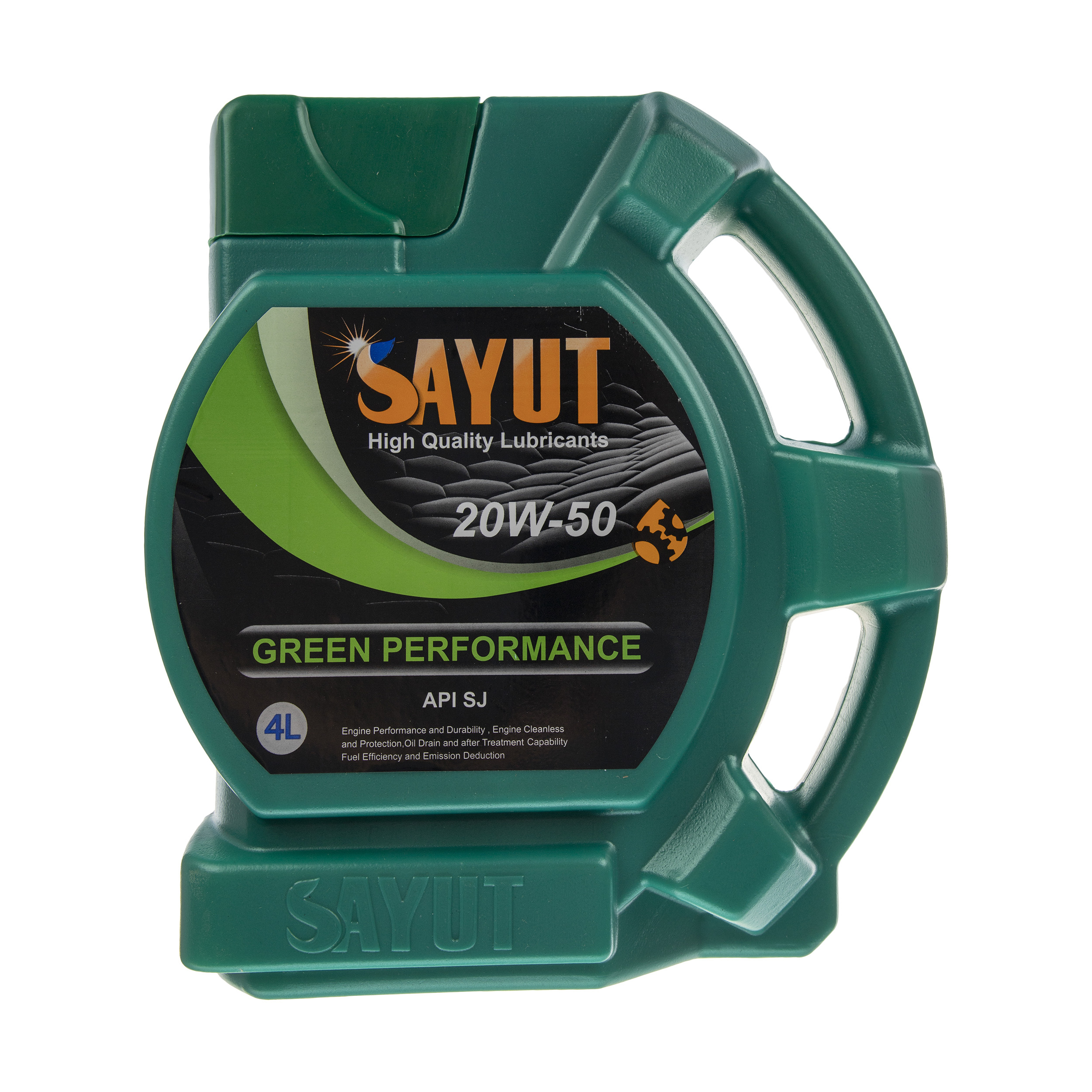 روغن موتور خودرو سایوت مدل GREEN PERFORMANCE 20W50 حجم 4 لیتر