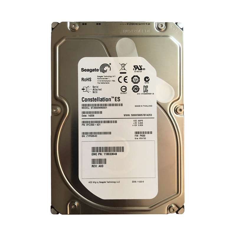 هارددیسک اینترنال سیگیت مدل SAS ST2000NM0001 ظرفیت 2 ترابایت هارددیسک اینترنال سیگیت مدل SAS ST2000NM0001 ظرفیت 2 ترابایت