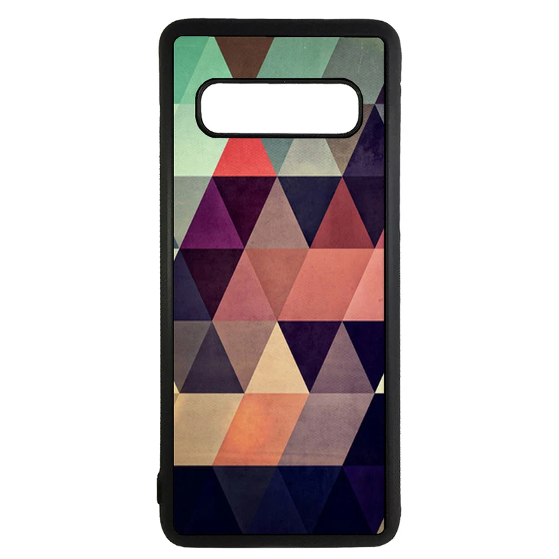 کاور طرح مثلث کد 110541094301 مناسب برای گوشی موبایل سامسونگ galaxy s10 plus