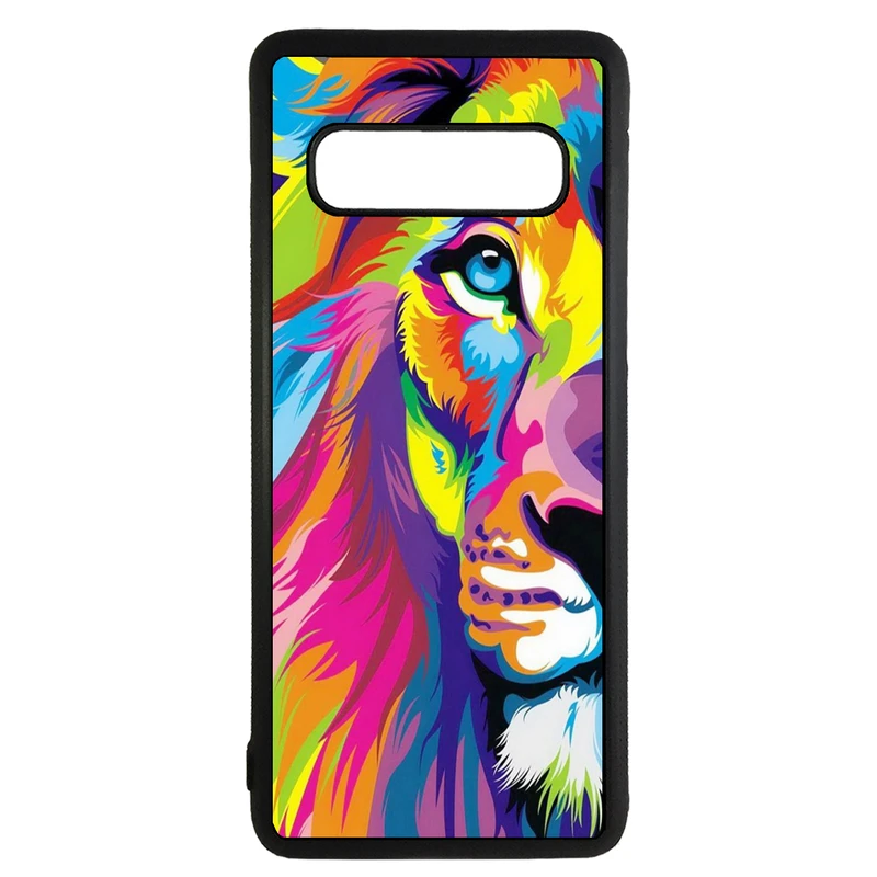 کاور طرح شیر کد 110541094301 مناسب برای گوشی موبایل سامسونگ galaxy s10 plus