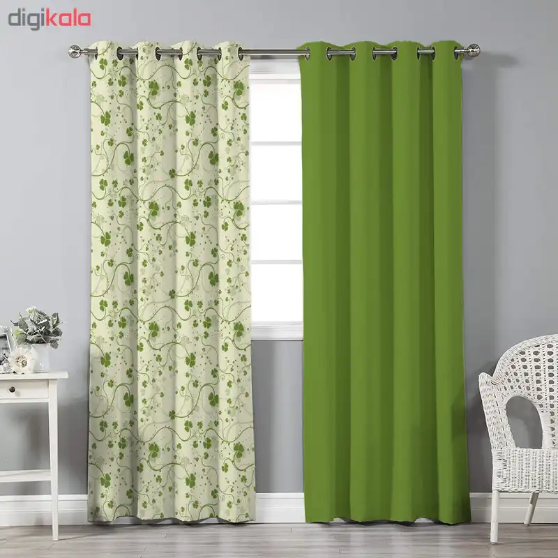 پرده نیروانا مدل pl1013 سایز 280 × 140 سانتی متر