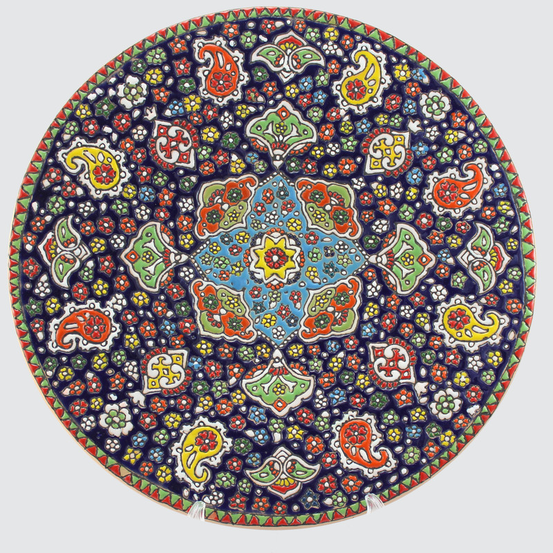 بشقاب میناکاری کد 3b35