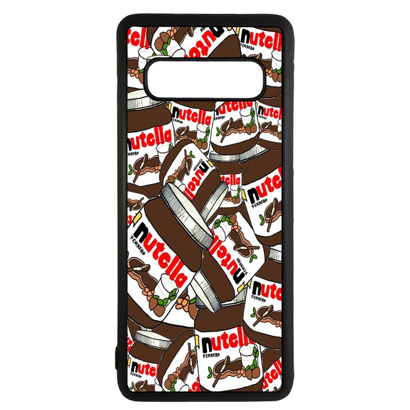 کاور طرح نوتلا کد 110541094301 مناسب برای گوشی موبایل سامسونگ galaxy s10 plus