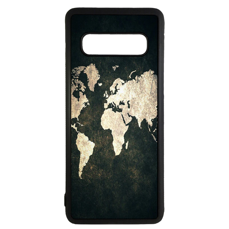 کاور طرح نقشه جهان کد 110541094301 مناسب برای گوشی موبایل سامسونگ galaxy s10 plus