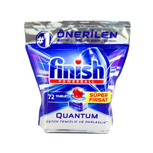 قرص ماشین ظرفشویی فینیش مدل Quantum بسته 72 عددی