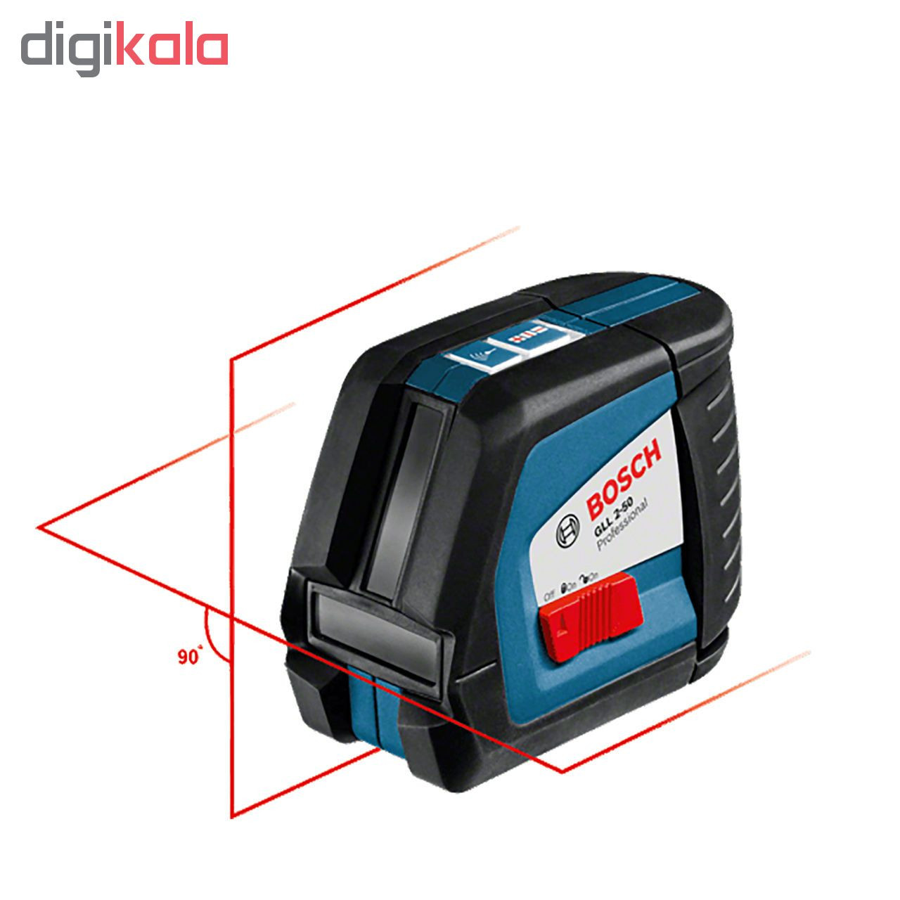 تراز لیزری بوش مدل GLL 2-50 Lbox تراز لیزری بوش مدل GLL 2-50 Lbox
