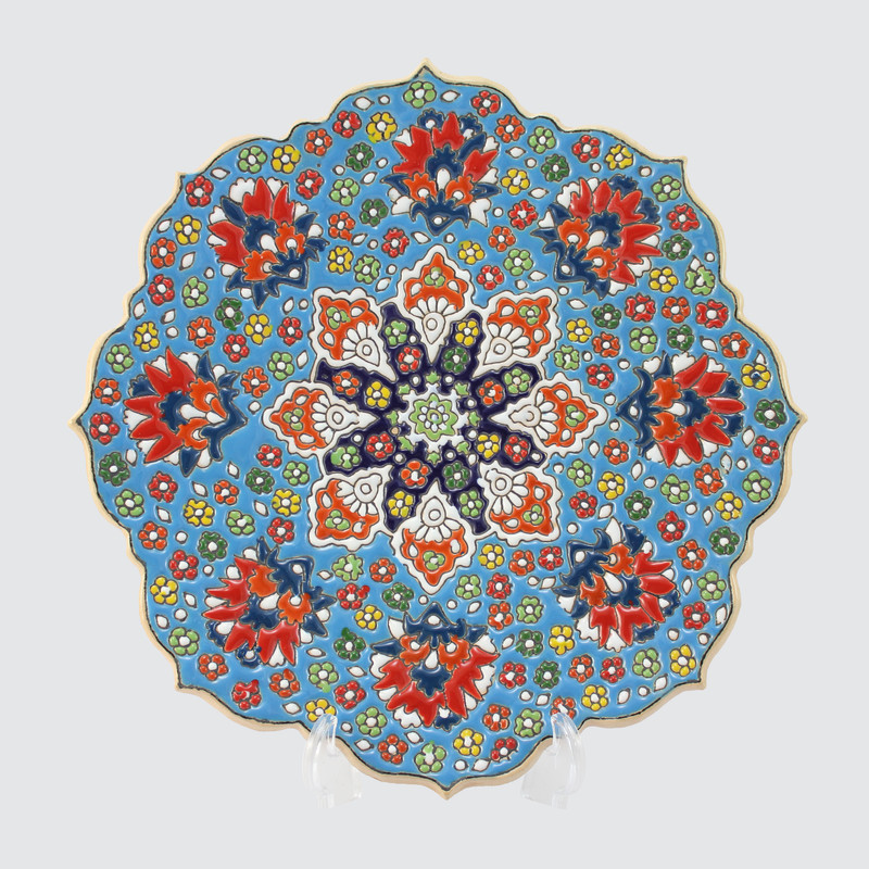 بشقاب میناکاری کد 2BL30