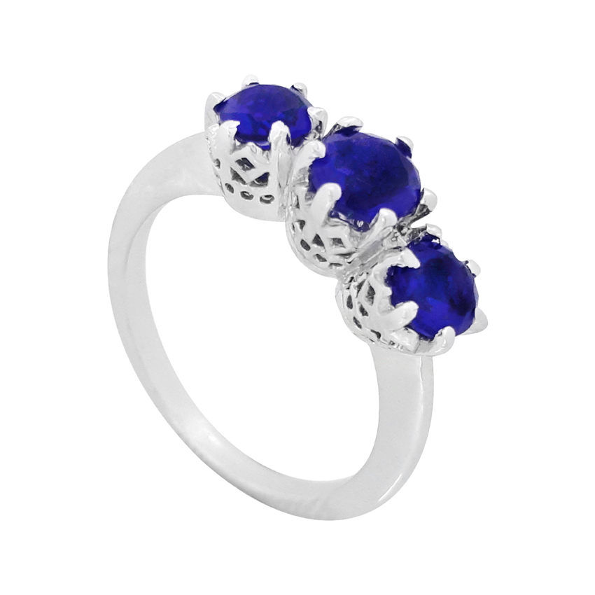 انگشتر نقره زنانه کد R185PB