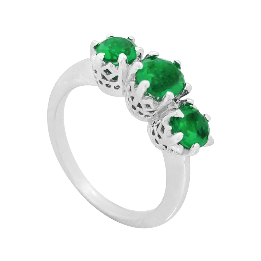 انگشتر نقره زنانه کد R185PG