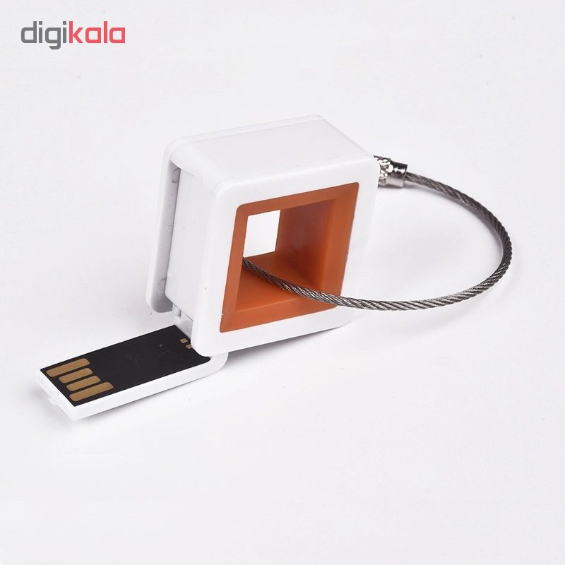فلش مموری طرح حلقه کیوبیک مدل UP-016 ظرفیت 64 گیگابایت