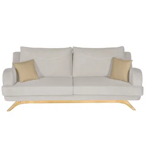 مبل راحتی سه نفره چشمه نور کد MA-403.3-KH