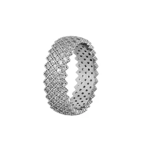 انگشتر نقره زنانه مد و کلاس کد MC-018