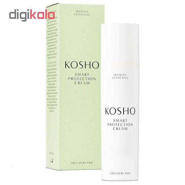 کرم ضد چروک و شفاف کننده پوست کوشو مدل SMART PROTECTION CREAM حجم 50 میلی لیتر کرم ضد چروک و شفاف کننده پوست کوشو مدل SMART PROTECTION CREAM حجم 50 میلی لیتر