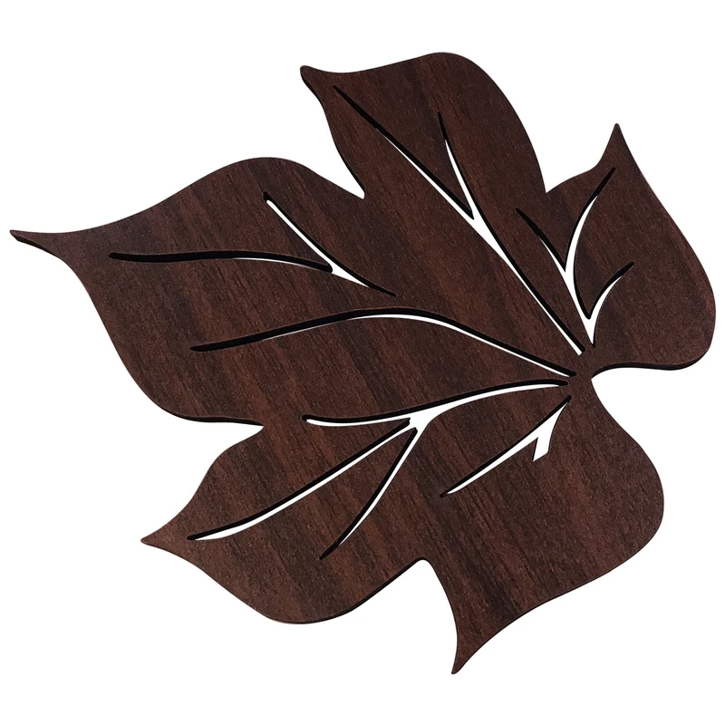 زیر لیوانی طرح برگ کد 333 بسته ۶ عددی