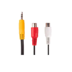 کابل تبدیل جک 3.5 میلی متری به RCA اسکار مدل PRK-20 طول 0.60 متر 