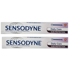 خمیر دندان سنسوداین سری Daily Care مدل Gum Protection حجم 75 میلی لیتر مجموعه 2 عددی