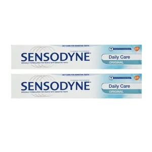 خمیر دندان سنسوداین سری Daily Care مدل Original Sensitive Teeth حجم 75 میلی لیتر مجموعه 2 عددی